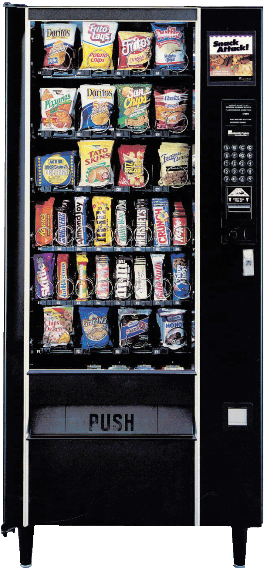 Automatic Products LCM2 Snack Vending Machine Used